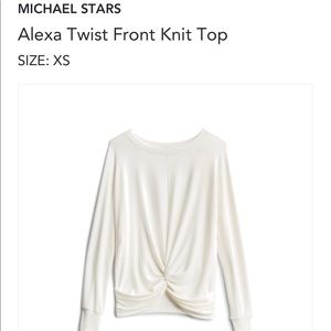 Michael Stars Alexa Twist Top